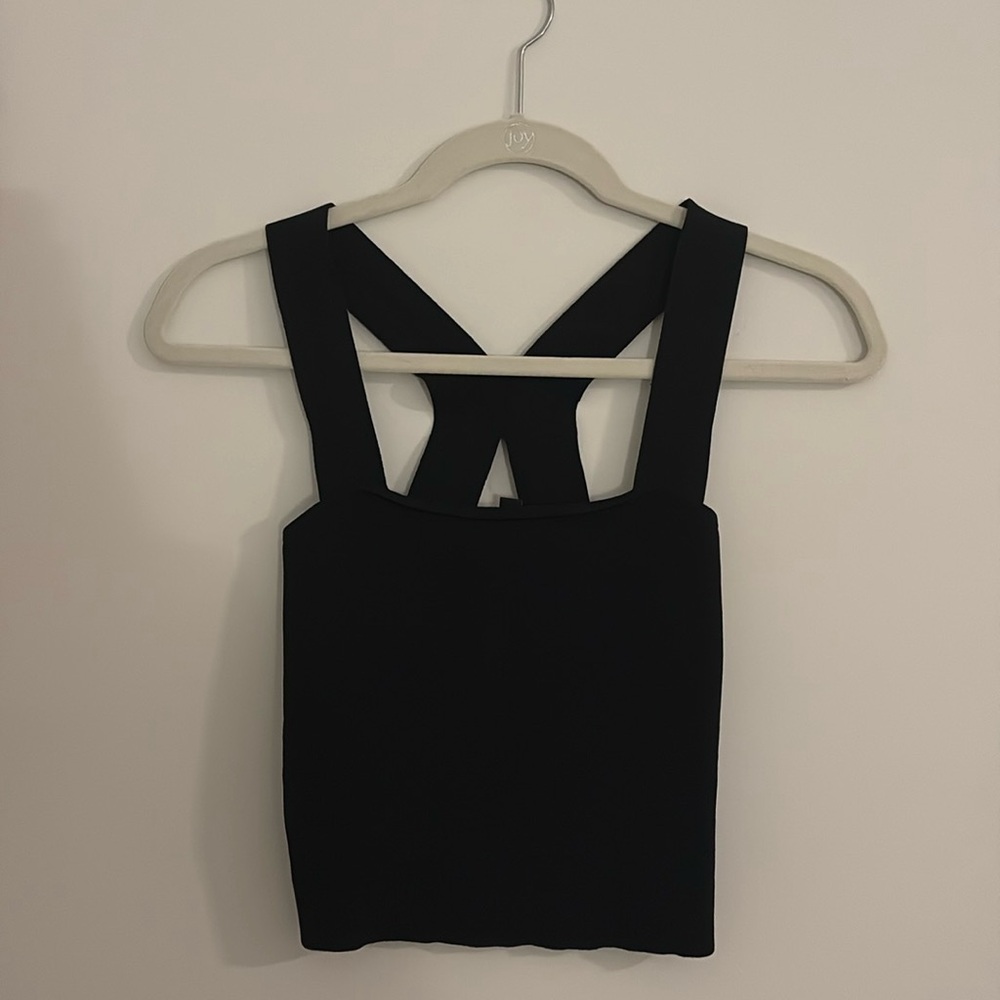 Express stretchy crop top